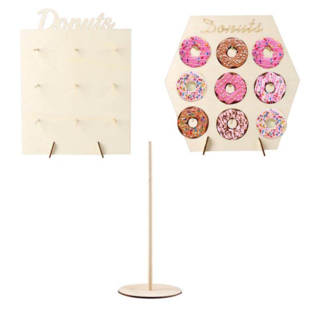 Cateissary 3 uds. De estantes de para donas, soportes reutilizables para exhibición de donas, estante para espectáculos de pasteles para Utensilios de cocina Cateissary HA017561-00