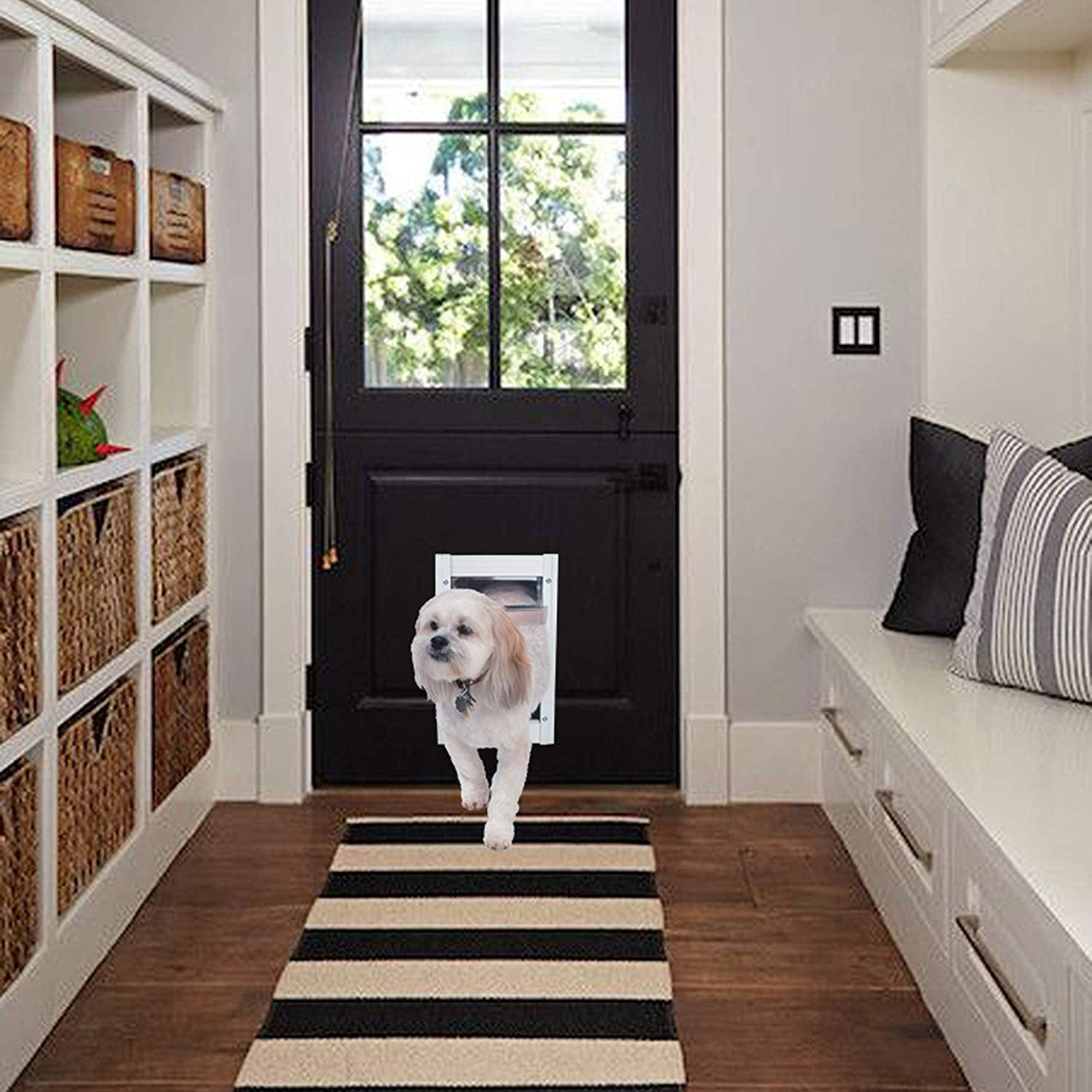 Deluxe Aluminium Pet Door Medium
