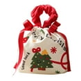 thumbnail image 1 of Hearth & Gear Drawstring Candy Reusable Velvet Santa For Holiday Wrapping Party Packaging For Decorating Wrapping Paper Table Clamp Hot Dog Wrapping Paper Train Wrapping Paper Birthday Boy Wrapping, 1 of 6