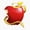 1pcs, variant on Rotten To The Core Red Apple Er, Phone Decal Water Bottle Stickers Car Decals, Funny Birthday Gift