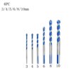 thumbnail image 1 of Boovnll Tool Kit, Multifunctional Ultimate Drill Bits Ceramic Glass Punching Hole Working, Tool Set, Home Essentials, Household Essentials, 1 of 2