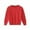 Red, variant on Girls Boys Knit Sweater Casual Loose Ribbed Crewneck Pullover Sweaters Kids Solid Color Winter Warm Long Sleeve Tops