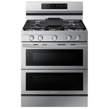 Samsung NX60A6751SS 6 Cu. Ft. Stainless Freestanding Smart Gas Range
