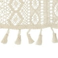 thumbnail image 3 of Unique Bargains Table Runners with Lace Tassel Table Flags for Casual Daily Decoration Beige 9"x71", 3 of 5