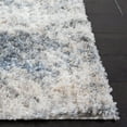 thumbnail image 3 of SAFAVIEH Berber Floella Abstract Shag Area Rug, 5'3" x 7'6", Ivory/Charcoal, 3 of 8