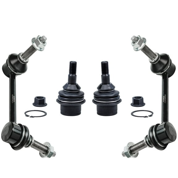Front Sway Bar End Link Set & Lower Ball Joints Replacement for 11-15 Dodge Durango - [2011 Jeep Grand Cherokee] - [2012-2015 Grand Cherokee 3.6/5.7L]