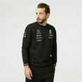 thumbnail image 4 of Mercedes Benz AMG Petronas F1 2022 Men's Team Crew Sweatshirt- Black, 4 of 6