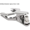 thumbnail image 2 of Pince Sphérique Force de Serrage Forte Pince de Joint Sphérique en Acier Inoxydable Pince Pince Boule Pince Outil de Laboratoire (35) (Argent) (1 Pcs), 2 of 5