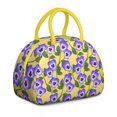 thumbnail image 1 of Sac-repas Esquisse Botanique - Dessins de Fleurs Scientifiques, Sac Isolé Réutilisable pour Intellos des Plantes, 1 of 4