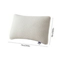 thumbnail image 3 of XEOVHV Shredded Memory Foam Pillows for Sleeping - Cooling Bed Pillows Standard Size - Firm Pillow for Side and Back Sleepers Adjustable Gel Pillow (Gray), 3 of 9