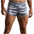 thumbnail image 2 of Pijama corto informal de color liso para hombre, 2 of 4