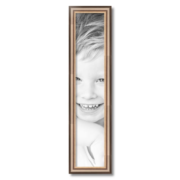 ArtToFrames 6x30" Anique Silver Picture Frame, Silver Wood Poster Frame, with Regular Acrylic and 2 (FBPL-4964)