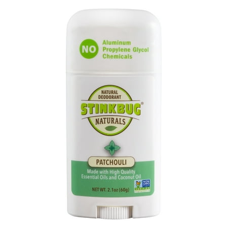 White Patchouli Body - Stinkbug Naturals Patchouli Stick Deodorant, 2.1 fl oz