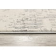 thumbnail image 2 of 2â€™ x 5â€™ Ivory Distressed Ikat Pattern Area Rug, 2 of 15