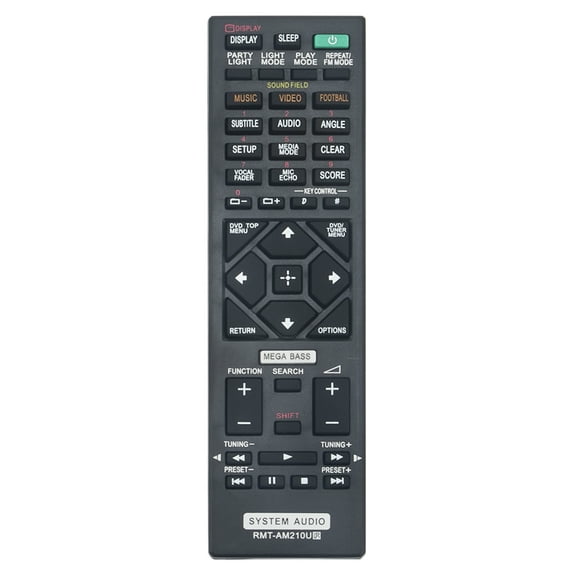New RMT-AM210U Remote Control for Sony Home Audio System SHAKE-X30D SHAKE-X10D