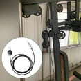 thumbnail image 1 of DYNWAVECA Fitness DIY Pulley Cable LAT Pulldown Cable Heavy Duty Strength Training Steel Wire Ropes for Indoor Weight Lifting Sport Gym 200cm, 1 of 10