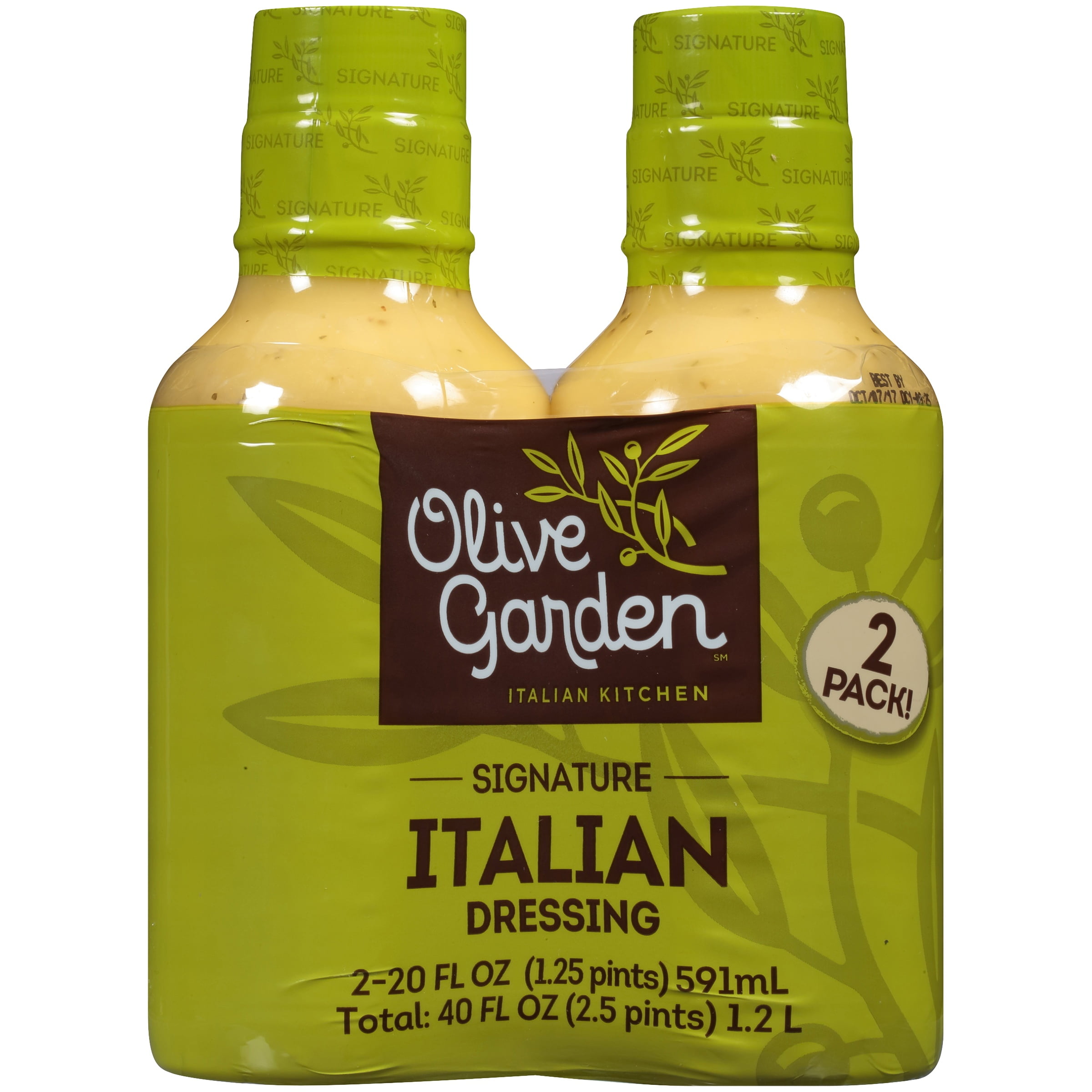 Olive Garden Italian Kitchen Signature Italian Dressing 2 20 Fl