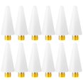 thumbnail image 1 of 12 Pcs Wax Replacement Head Tips Rhinestone Picker Tool for Nail Dotting Pen to Pick Up Nail Gem Jewelry Wax Pen for Rhinestones (White), 1 of 4