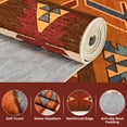 thumbnail image 3 of Washable Area Rug for Living Room, 8'x10' Geometric Pattern Non-Slip indoor Rug, Soft Low Pile & Stain Resistant Carpet for Bedroom, Dining Room, Home office, 3 of 8