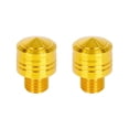 thumbnail image 1 of Unique Bargains 2pcs 10mm Motorbike Motorcycle Mirror Hole Plug Reverse Screw Orange Universal, 1 of 6