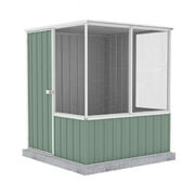 Absco AB1201 5 x 5 ft. Chicken Coop - Pale Eucalypt