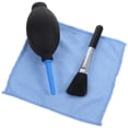 thumbnail image 1 of Silicone Air Blower Pump Camera Lens Dust Cleaner with Cleaning Cloth Brush, 1 of 5