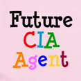 thumbnail image 2 of CafePress - CIA Agent Infant Bodysuit - Baby Light Bodysuit, Size Newborn - 24 Months, 2 of 4