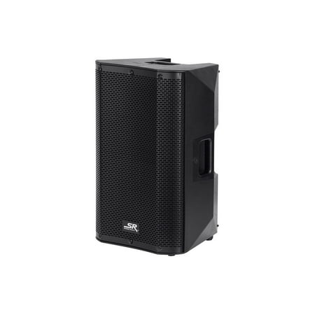 UPC: 0757901811005 | Monoprice SRD210 Powered Speaker 10in  with Class D Amp  Built-in Digital Sound Processor DSP  and Bluetooth Streaming  Portable and Lightweight – Stage Right Series