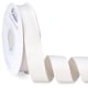 thumbnail image 1 of Cinta decorativa Ribbli de terciopelo doble faz 2.5 cm x 9 m blanca, 1 of 5