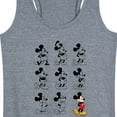 thumbnail image 3 of Mickey & Friends - Mickey Mouse Evolution - Women's Racerback Tank Top, 3 of 5