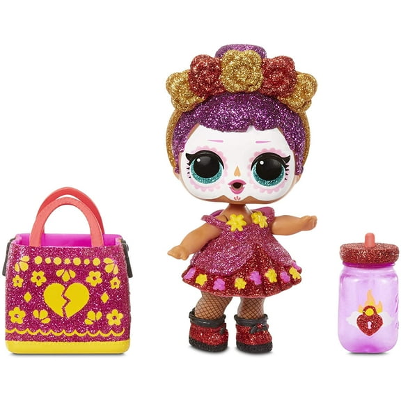 LOL Surprise Spooky Sparkle Limited Edition Bebã Bonita With 7 Surprises, Including Glow-In-The-Dark Doll