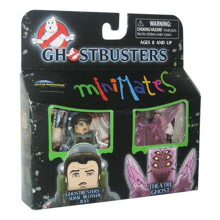 Ghostbusters Minimates Slime Blower Ray Stantz Theatre Ghost Figure Set