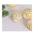 thumbnail image 3 of IFnwsv 6pcs Christmas Ball Christmas Ornaments Christmas Tree Decorations Hanging Baubles Holiday Wedding Party Decoration on Clearance, 3 of 4