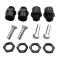 thumbnail image 1 of Kit de conversión de adaptador de cubo de rueda hexagonal de 12 mm a 17 mm, 4 piezas con pernos de 5 mm Negro, 1 of 9