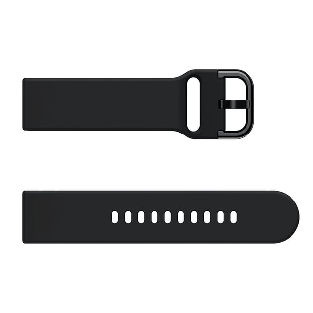 Silicone Watchband Wriststrap Bracelet Replacement for Galaxy Watch3 41Mm