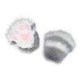 thumbnail image 3 of Guantes de disfraz Fernando Pata de gatito Gris, 3 of 8