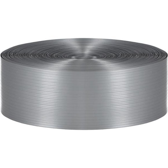rollo de cintilla de plástico de privacidad 3 m2 gris plata