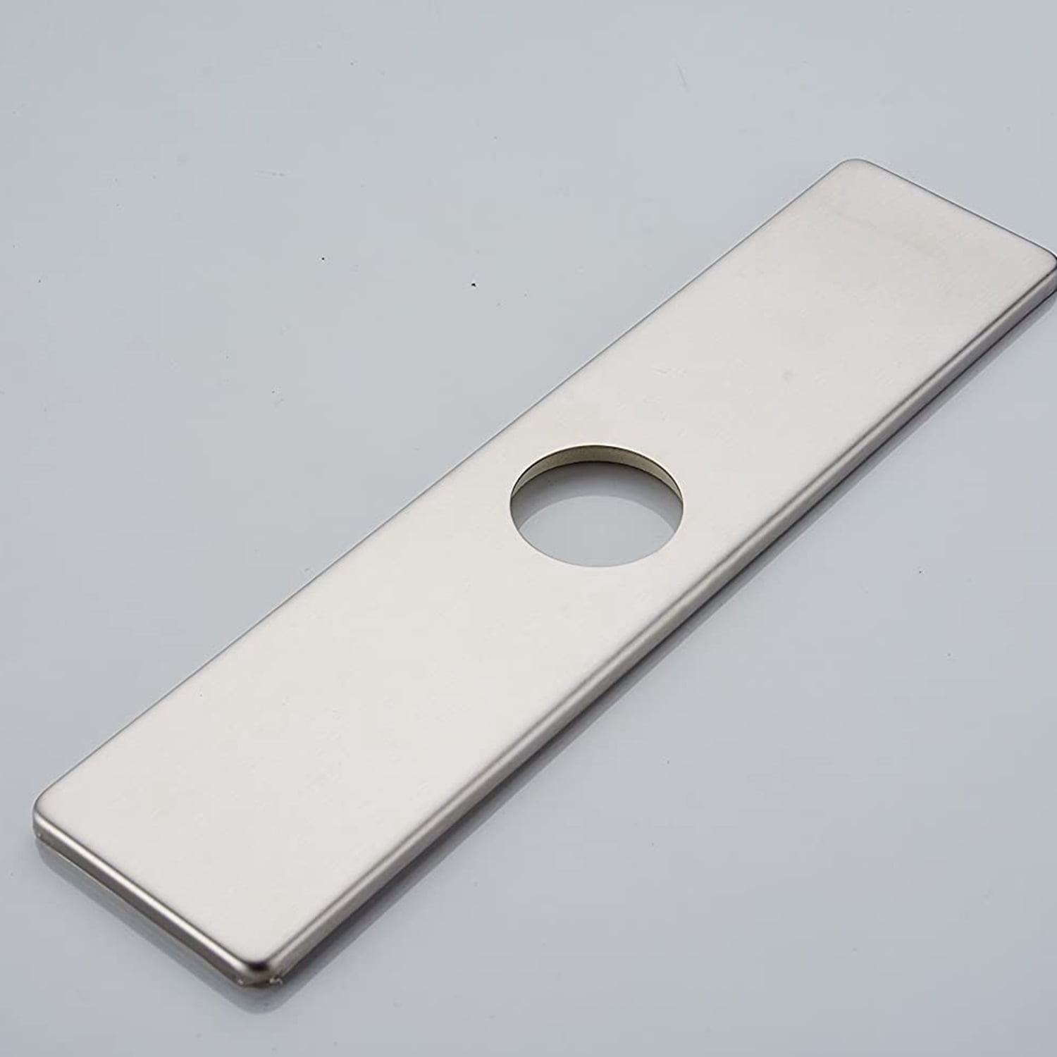 Cover Unused Mounting Holes Stainless Steel - 10 Inch Deck Plate For Kitchen & Bathroom Sink Hole Coverage Faucet Cover Plate - View #9