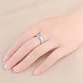 thumbnail image 4 of 3PCS Anillo de titanio de 6 mm Joyería de acero inoxidable Anillo de hombre mate esmerilado Alianza de boda Ajuste cómodo Tamaño 7-10, 4 of 7