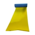 thumbnail image 4 of Colchoneta flotante de espuma enrollable de alta densidad para piscina de verano Azul Amarillo, 4 of 9