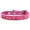 Bright Pink, variant on Dog, Puppy  Pet Widget Fashion Collar, "Red Glitter Bow"