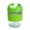 Green, variant on Glass Insulated Travel Mug with Straw Lid 400ml Double-Wall Tumbler Cup Portable Spill-Proof Drinking Cup for Hot Cold Beverages Car Office Student Commuter Use Macaron Colors