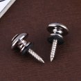 thumbnail image 1 of 10 Uds. De hebillas de cinturón para ukelele con cabeza de seta y clavos para extremos de correa de bajo, accesorios para guitarra Likrtyny  Para estrenar, 1 of 8