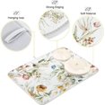 thumbnail image 4 of Coolnut Flower Dish Drying Mat for Kitchen, 16 x 18 Inch Microfiber Absorbent Dish Drying Pad, Machine Washable Kitchen Counter Protect Mats, 4 of 7