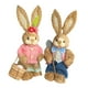 thumbnail image 3 of Figuras de Conejo de Pascua 2 Piezas 35cm Sunnimix Estatuilla de conejito, 3 of 8