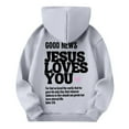 thumbnail image 5 of Xyxonk Kids Graphic Hoodies Fall Winter Trendy Hoodies 2025 Preppy Letter Print Long Sleeve Shirt Pullover with Pockets Cute Outfit 3-16 Years Gray, 5 of 7