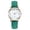 Green, variant on Fashion Sport Ms Stainless Steel Belt Band Quartz Analog Wrist Watch