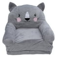 thumbnail image 1 of Sofá para bebé BuyWeek Silla para niños pequeños Gris de dibujos animados, 1 of 12