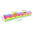 thumbnail image 5 of for Cat Kitten Tunnel Tube Toy with Plush Ball Portable Interesting Rainbow Wave, 5 of 9