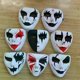 thumbnail image 3 of 1/2PCS 20cm * 17cm Hand-painted Mask Flexible Masquerade Mask Hip Hop Dance Accessories Halloween Props Single Opp Adult Masks, 3 of 5